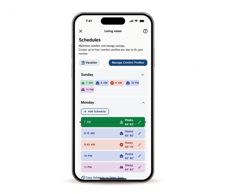mobile-phone-showing-smartsave-app-schedule-screen